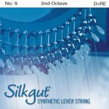 Silkgut Synthetic Lever String, 2nd Octave D Silkgut Synthetic Lever String, 2nd Octave D